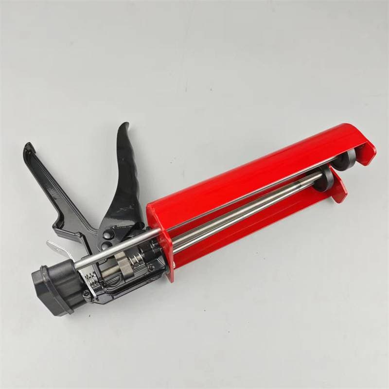 Cross-border Glass Caulk Gun, Hard Cartridge, Chrome-Plated Rotatable Metal Manual Caulking Gun, Effort-Saving, Universal Soft Cartridge