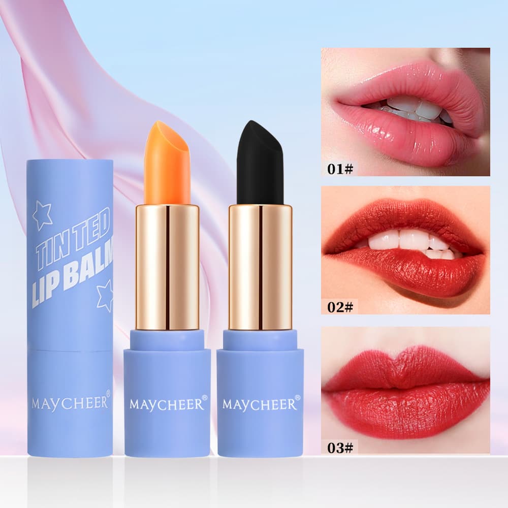 Foreign Trade Cross-border Hot Selling Moisturizing Nourishing Hydrating Lipstick Color-changing Lipstick Long-lasting Non-fading Non-stick Cup Lipstick Genuine