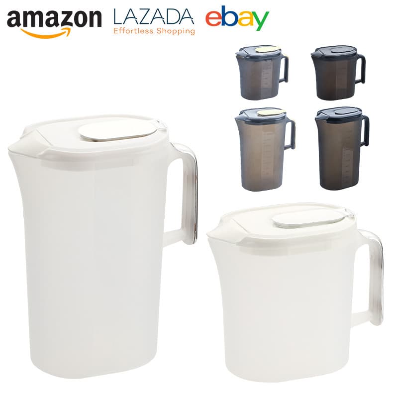 Cross-Border Refrigerator Pitcher with Measurement Marks and Tap, Large Capacity for Living Room Fruit Lemon Tea