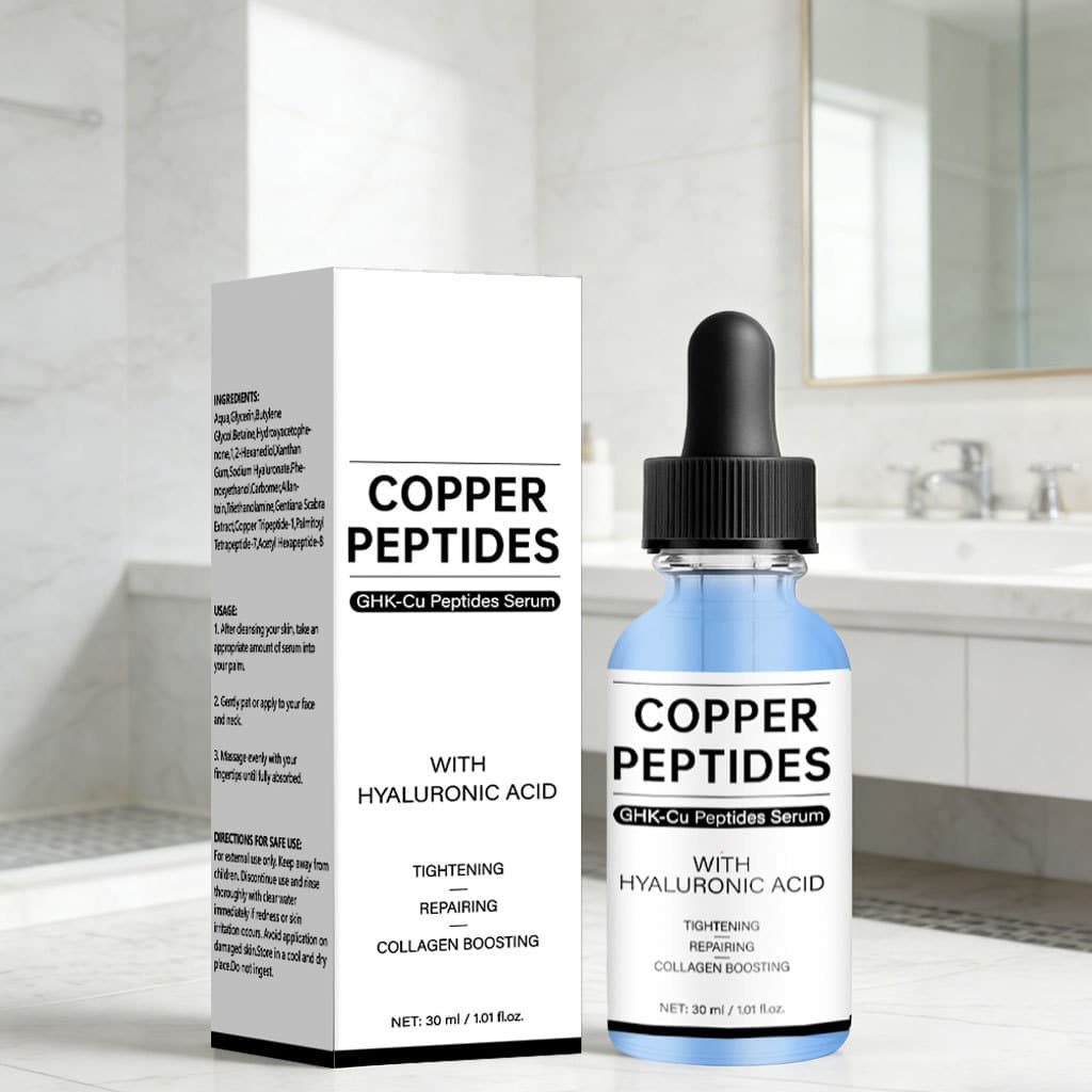 Cross-border Blue Copper Peptide Essence 30ml GHK-Cu Deep Repair Moisturizing Essence Polypeptide Essence