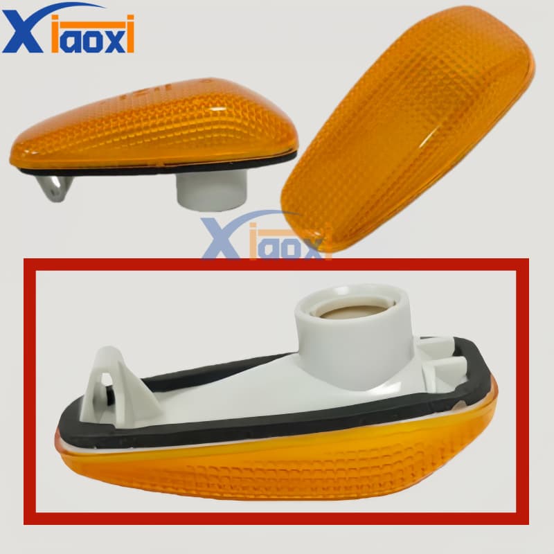 Compatible with Mercedes-Benz W210 W208 W638 CLK SLK Fender Side Light Turn Signal Lamp White Yellow