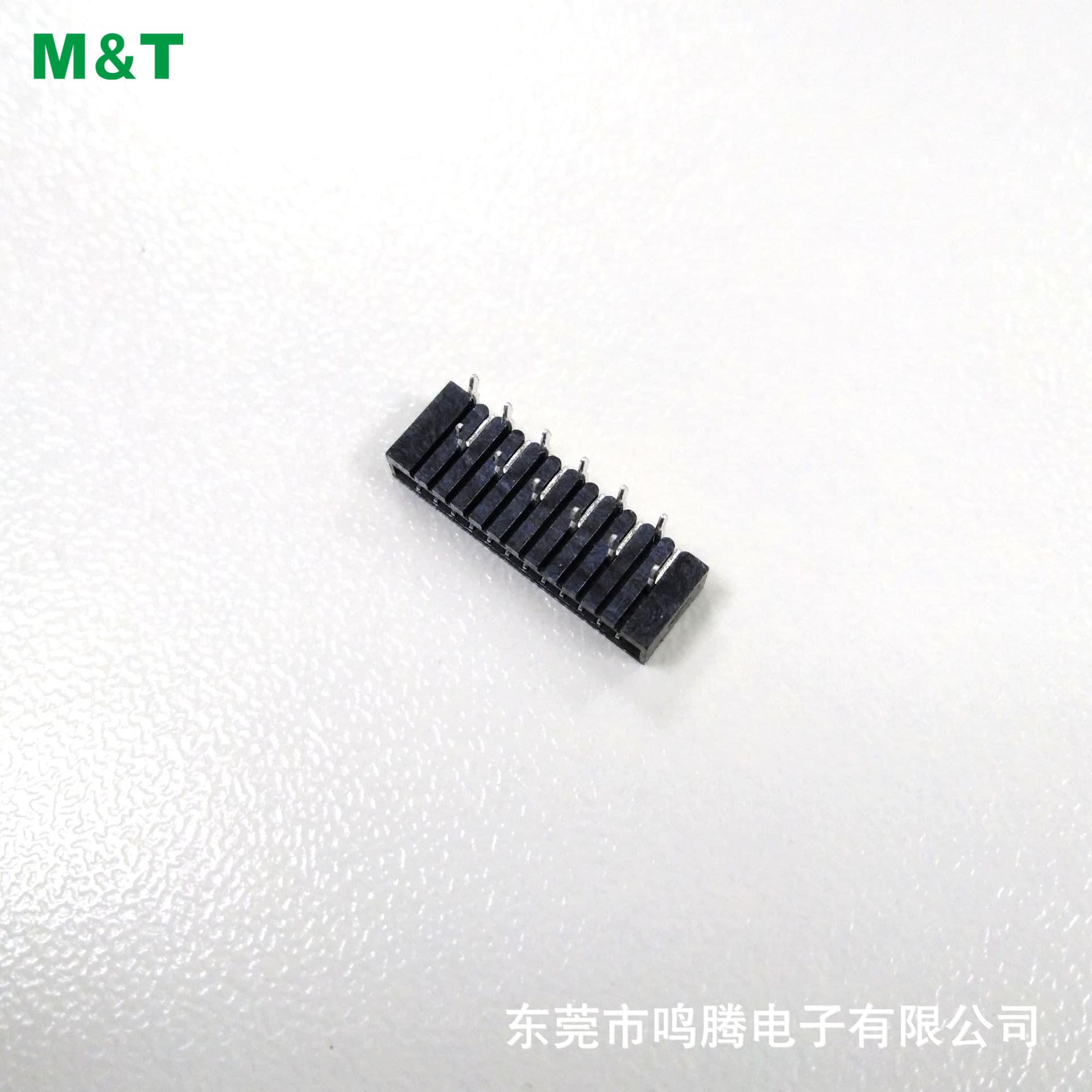 Custom circuit board cable 1.0MM dual-contact horizontal mount right-angle FFC/FPC socket