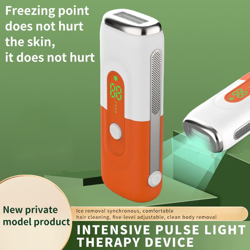 New Hair Remover Portable IPL Photon Rejuvenation Private Area Five Adjustable Levels Full Body Painless Ice Point Hair Remover