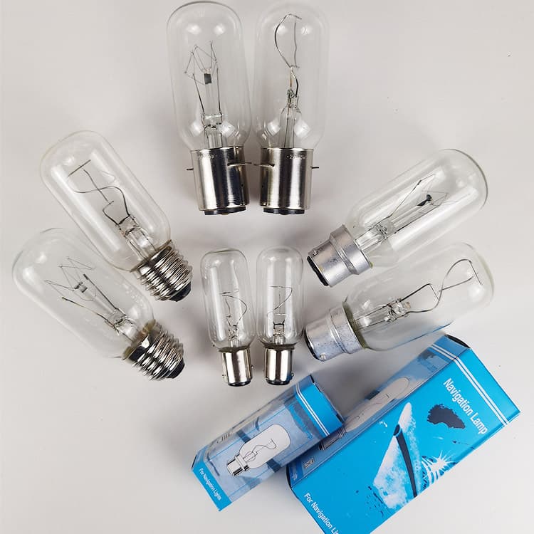 Marine navigation light bulb P28S E27 B22 BA15D BAY15D BA15D boat light 24V 220V