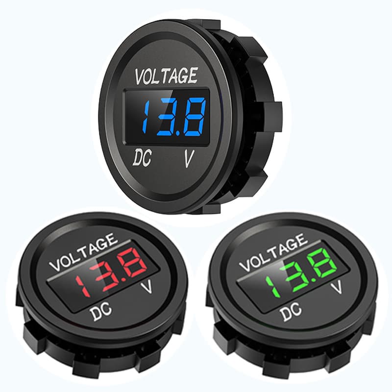 Kaweige kewig waterproof modified digital voltage measuring instrument voltage test voltmeter detection device