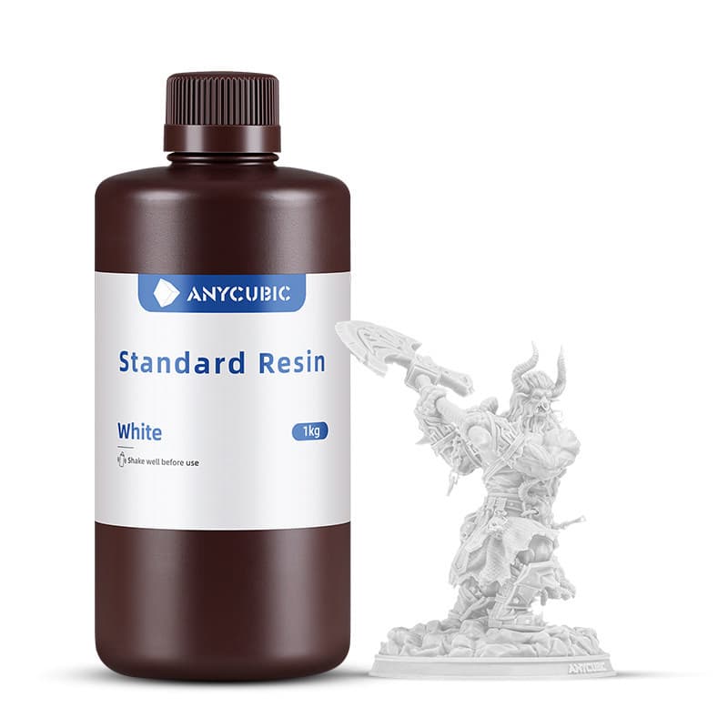 Anycubic Rigid Standard Photopolymer Resin for LCD 3D Printers, Easy Molding, 405nm
