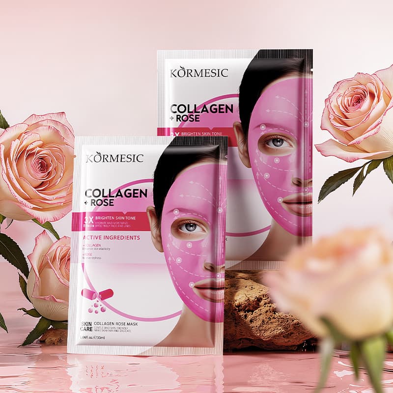 Cross-border KORMESIC Collagen Crystal Hydrating Facial Mask Sheet for Wholesale Export