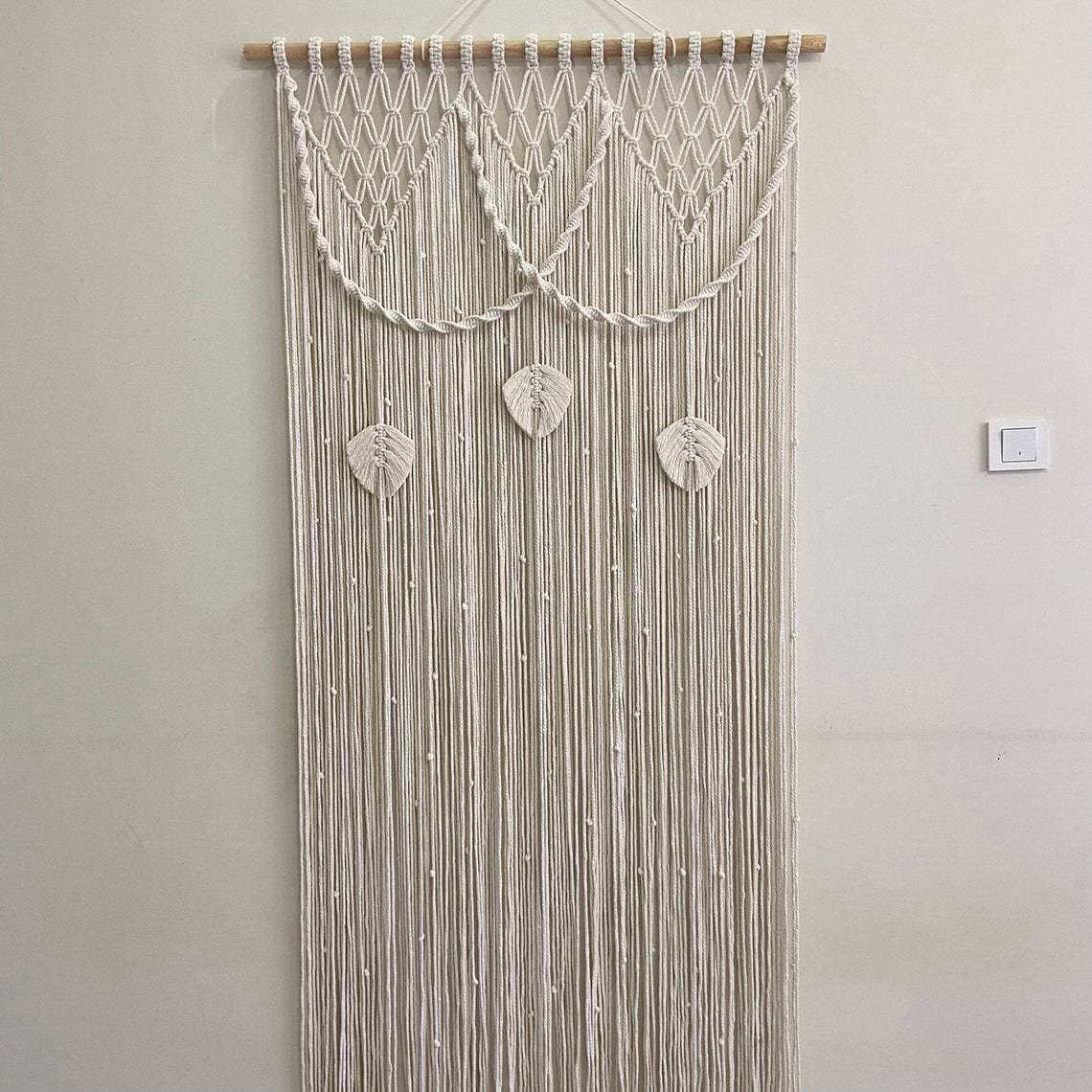 New Bohemian Handwoven Tapestry Nordic Door Curtain Partition for Porch B&B Decoration