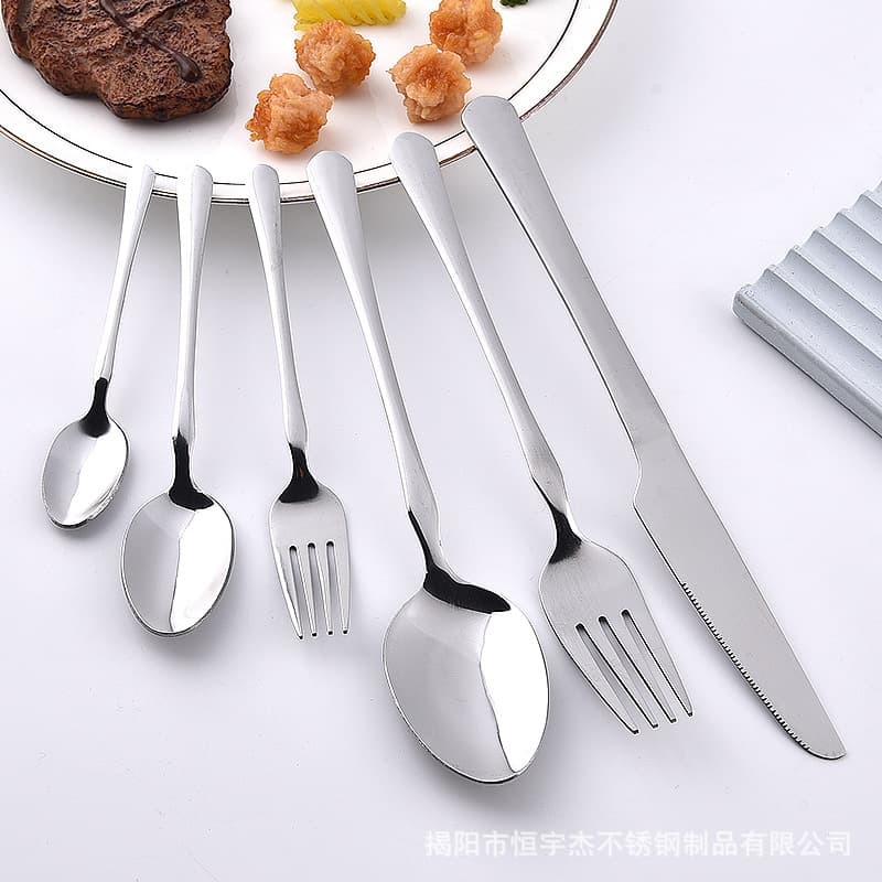 Full Series Cutlery Knife Fork Spoon Kitchen Gadgets 4-Piece Set Cross-Border Ecommerce Kitchenware