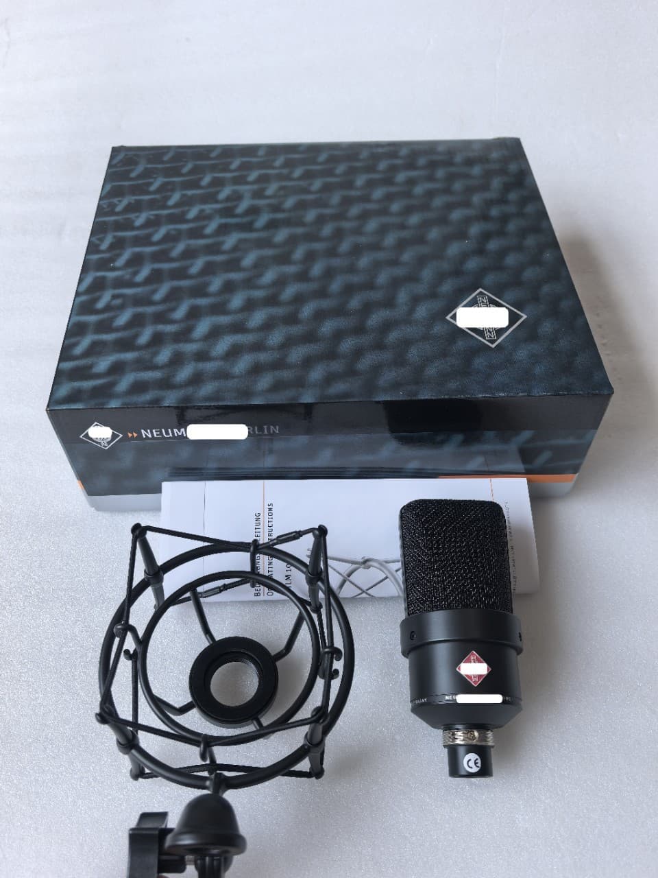 TLM103 Professional Wired Condenser Microphone for Broadcasters, Live Streaming, Recording Studios, and Home Use - Black Microphone