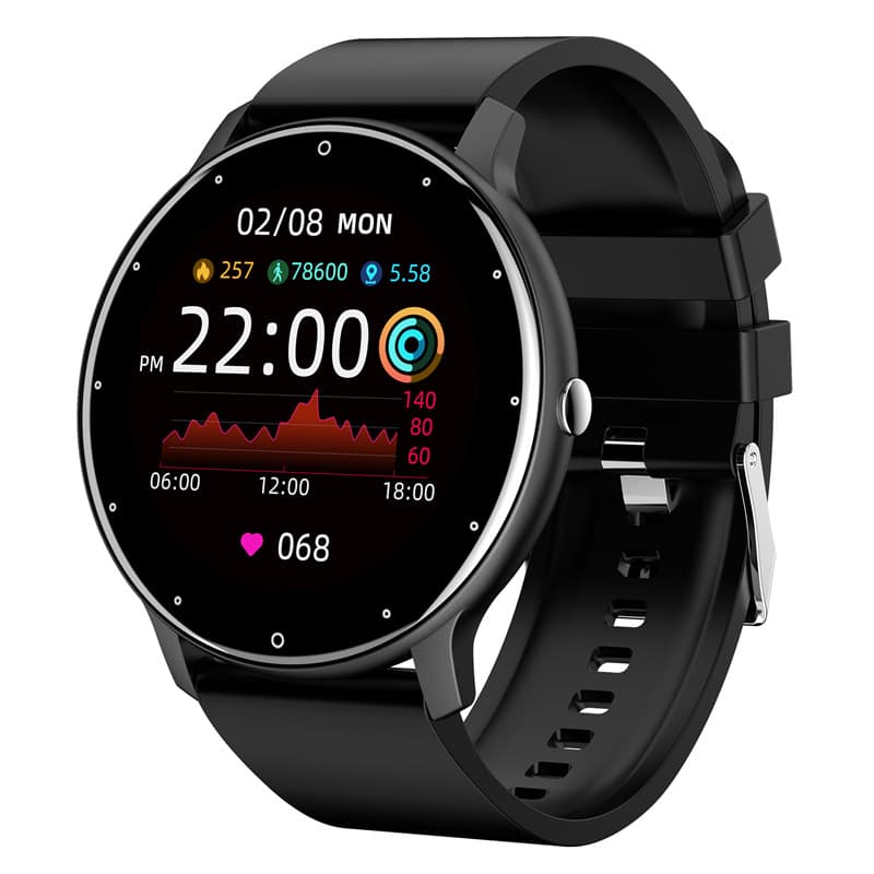Cross-border Hot ZL02 Smart Watch Sports Band Weather Heart Rate Blood Pressure Message Alert Dafit App Factory