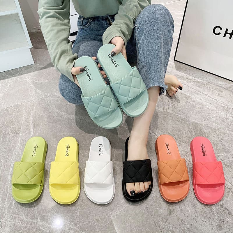 2024 New Fashion Slippers for Women Cross-Border New Products Wholesale Women's Outer Wear High-End Portable Slippers for Women Spring and Summer