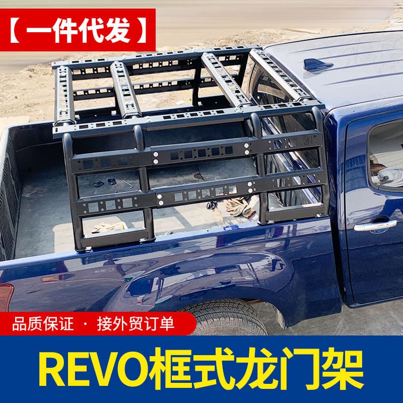 Hilux Revo Vigo SR5 Hilux Pickup Truck Bed Rack Overland Bed Bars Roll Bar