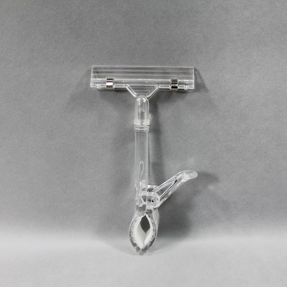 High-Quality Transparent Advertising Clip Durable PC Clip Eco-Friendly Material Clip KT Board Clip Sign Clip Label Clip