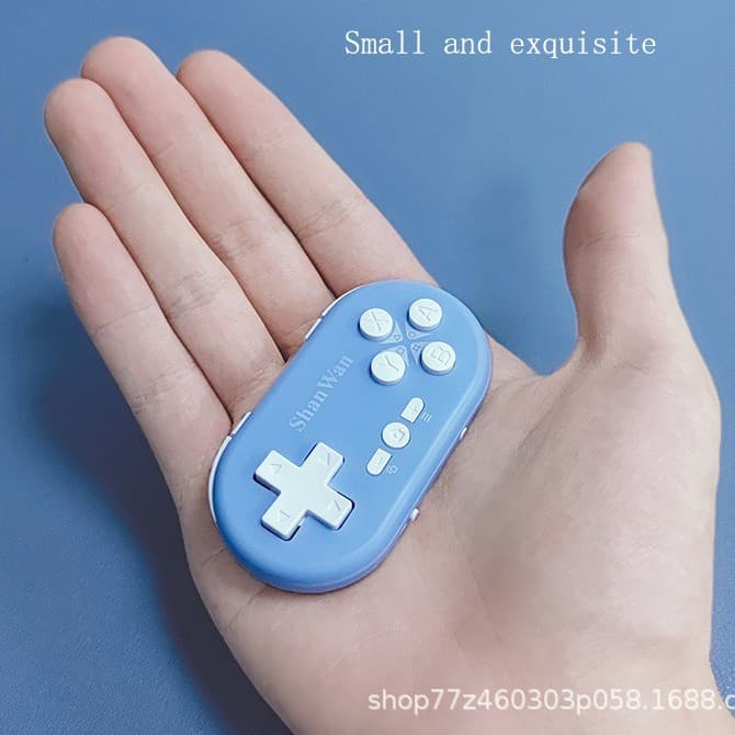 ShanWan Q36 Mini Game Controller Bluetooth Connection for PC/PS4/iOS Pocket Handheld Gamepad