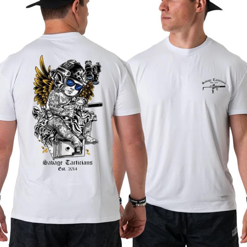 Cross-border EU Size Savage Tacticians Military T-Shirt, Tactical