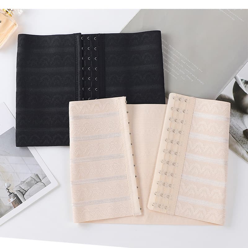 Cross-Border Corset with Three Rows and Eleven Buckles, Postpartum Body Shaping Belt, Sports Belt, Abdominal Waist Trainer for Women