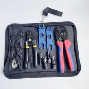 Solar PV Crimping Pliers LY-2546B Solar Connector Terminal Wrench Crimping Tool Wire Stripper and Cutter Kit