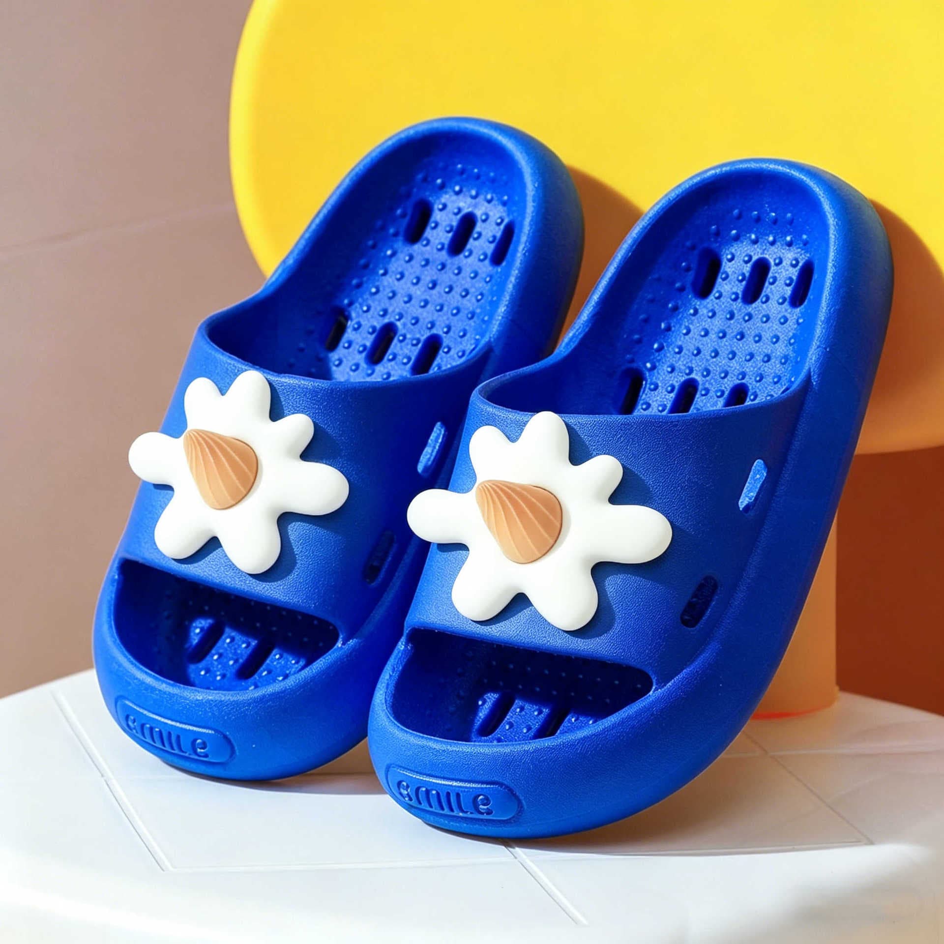 Children's slippers for summer, quick-drying, bathing, baby boys' soft-soled slippers