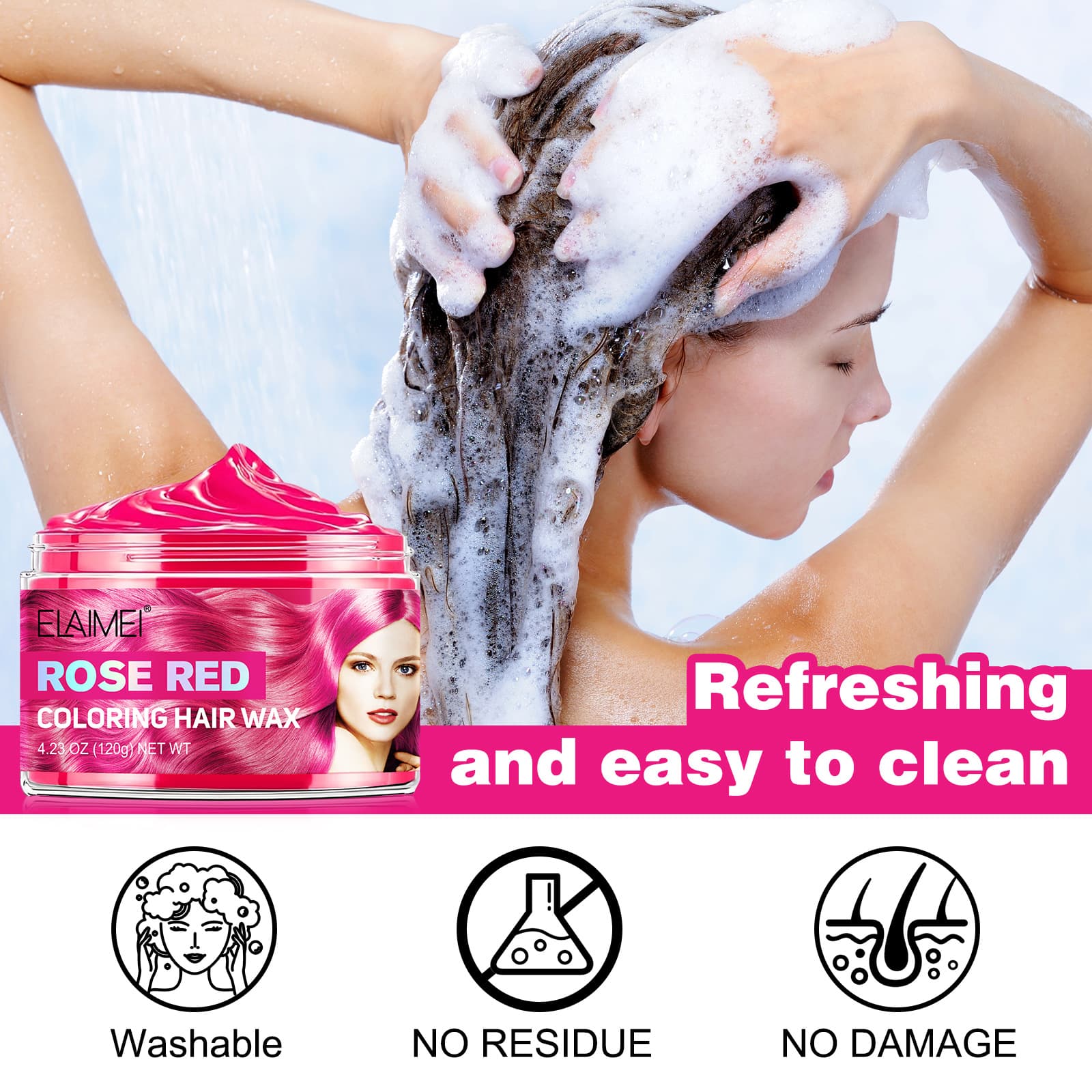 ELAIMEI Coloring Hair Wax