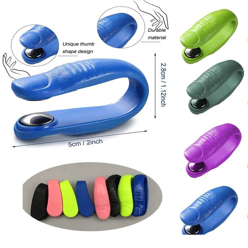 Hukou Acupoint Massage Clip Acupressure Massager Meridian Massage Clip Thumb Acupoint Plastic Clip