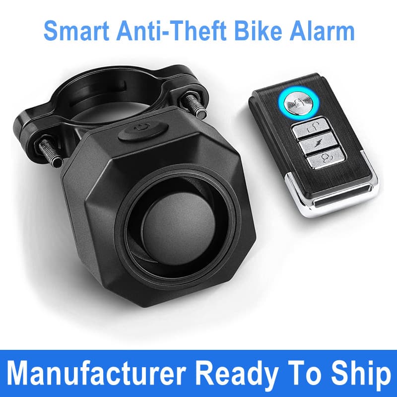 Anti-theft 110dB Wireless Remote Control Bike Alarm
