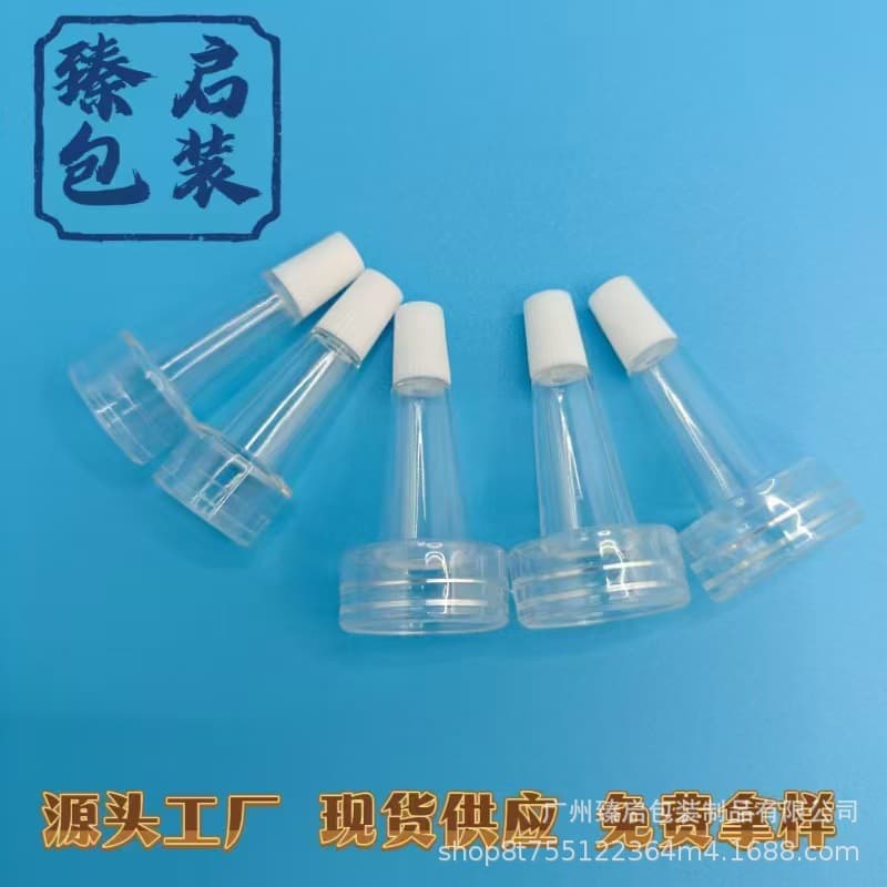 20mm Diameter High-transparency Vial Export Head Odorless Horn Head Freeze-dried Powder Dropper 13mm Diameter Essence Divider