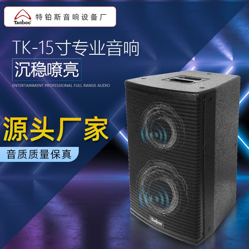 Professional Audio System 12-inch 15-inch for Home KTV, Bar, Stage, Conference Room, Cinema, Live Streaming Room Speaker Manufacturer