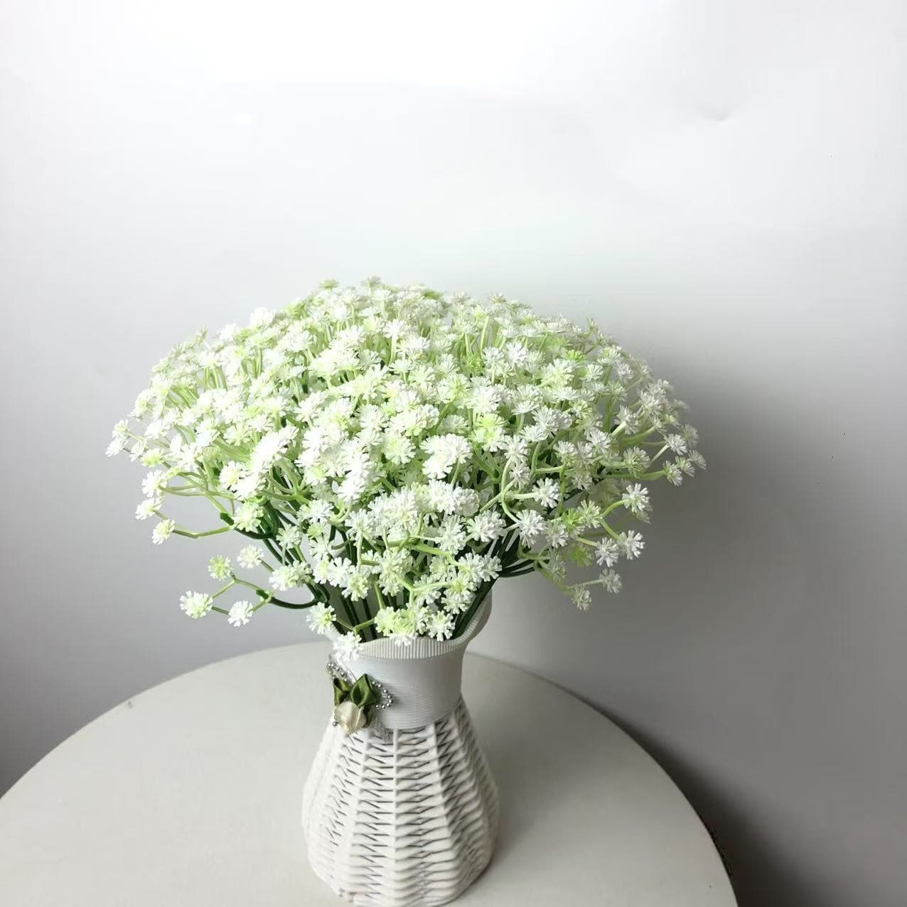 Artificial Baby's Breath Wedding Decoration, Soft Rubber Baby's Breath Flower Bouquet, Single Plastic Artificial Flower, Fake Flower Ornament Wholesale