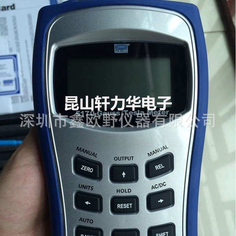 American Bell F.W. BELL 5170/5180 Gauss Meter Probe Handheld Tesla Meter Portable Field Strength Meter
