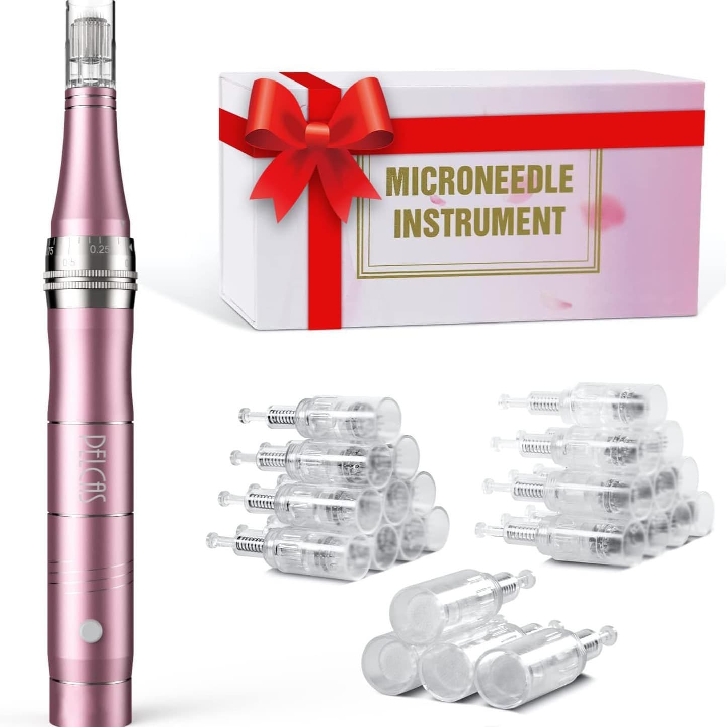 Nano-microneedle infusion device, microcrystalline pen, beauty infusion device, microneedle pen, pulsating microneedle instrument, mesotherapy microcrystalline pen