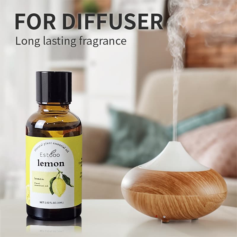 Oil-Soluble Aroma Diffuser Essential Oil Plant Single Essential Oil Lavender Coconut Vanilla Rose Lemon Candle Aroma Oil