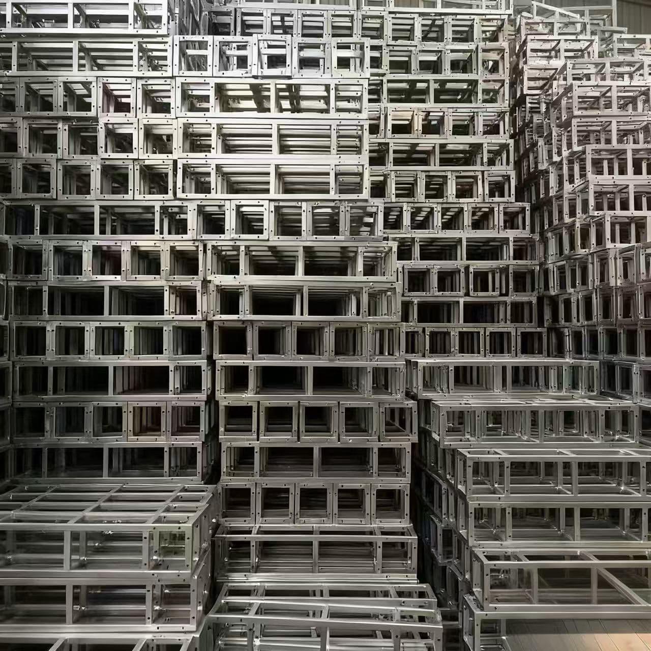 Wholesale galvanized steel 25 square tube truss frames, wedding trusses, backdrop frames, advertising trusses, gantry frames