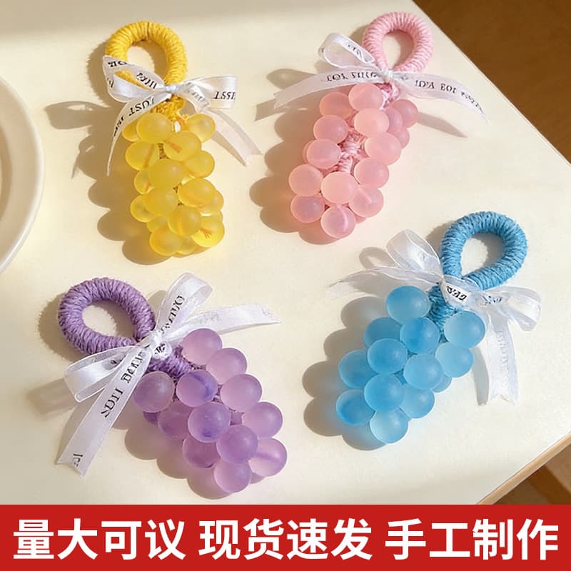 Grape Soap Car Hanging Decoration Wardrobe Fragrance Soap Handmade Essential Oil Soap Grape-Shaped Hand and Face Soap Wholesale