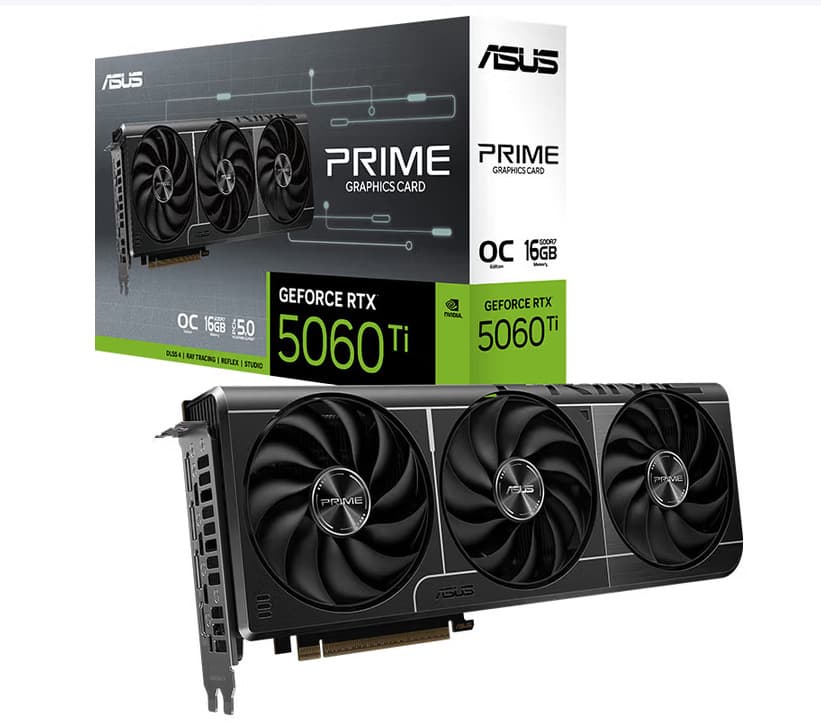 Compatible with ASUS Desktop Gaming Graphics Card PRIME-RTX5060TI-O16G Master