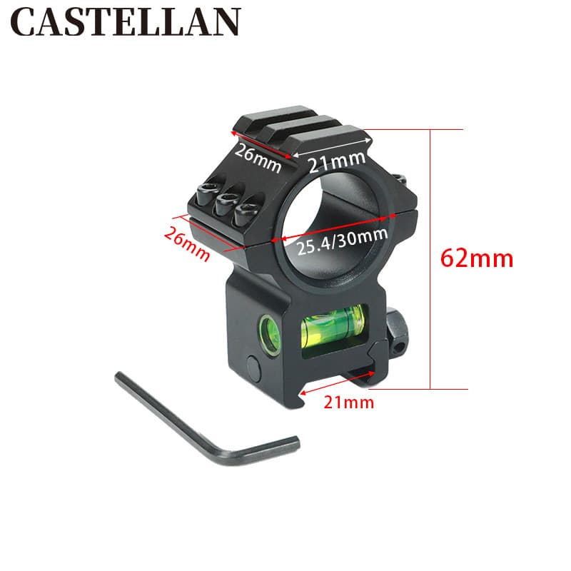 25.4/30mm level sight bracket aluminum alloy sight bracket level bracket