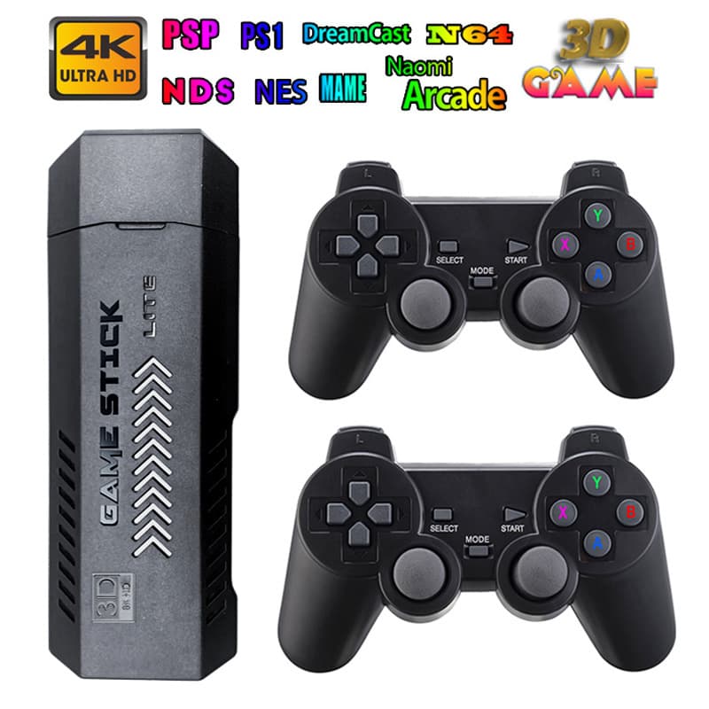 X2PLUS Cross-border M8 Game Console U-Box 2.4G Wireless PSP TV Game Console 3D HD 40,000 Games God of War