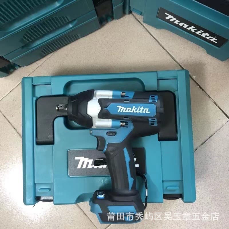 Makita-style brushless lithium impact wrench DTW285 model scaffolding electric wrench set wholesale source factory