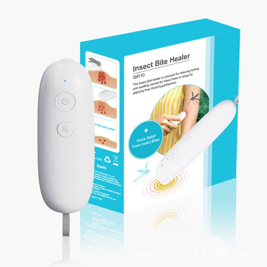 MDR Certified Mosquito Bite Treatment Device Therapy Unit Mosquito Bite Itch Reliever Electronic Itch Reliever
