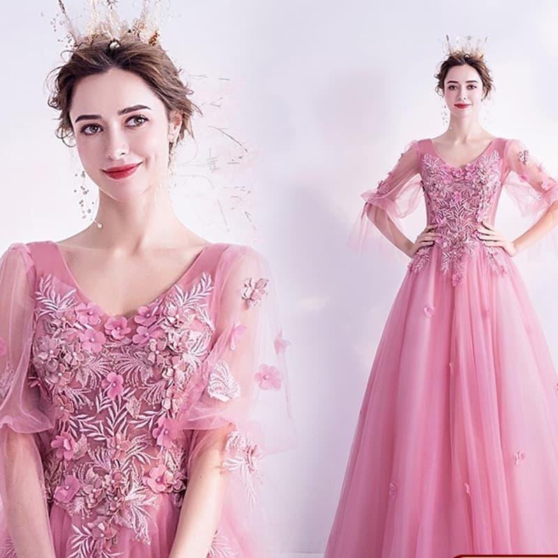 2026 New Style Solo Performance Dress for Women, Elegant One-Shoulder Evening Gown for Annual Party, Art Exam, and Choir