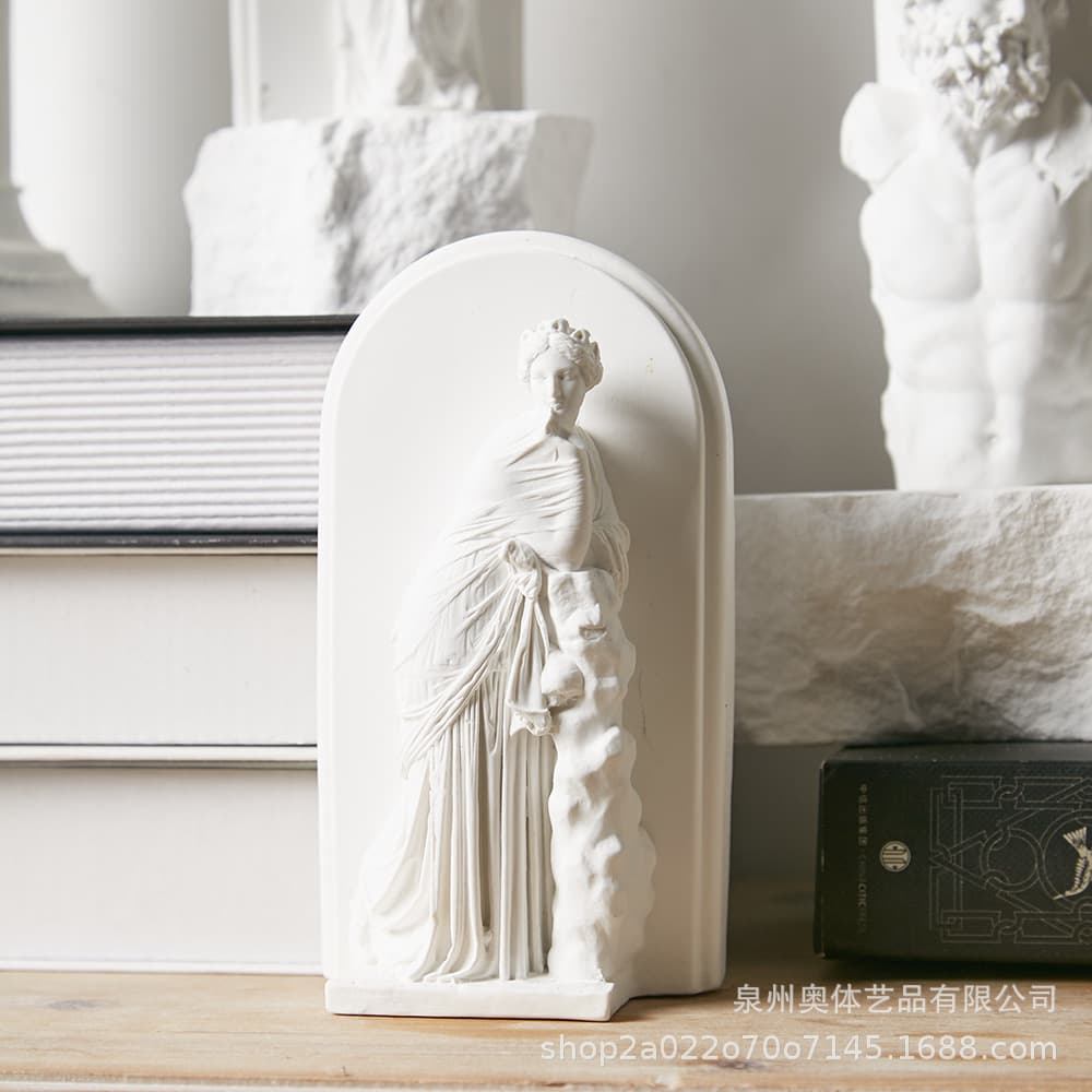 The Louvre celebrates the goddess sculpture, artwork, plaster statue, home furnishings, diffuser stone, high-end niche birthday gift
