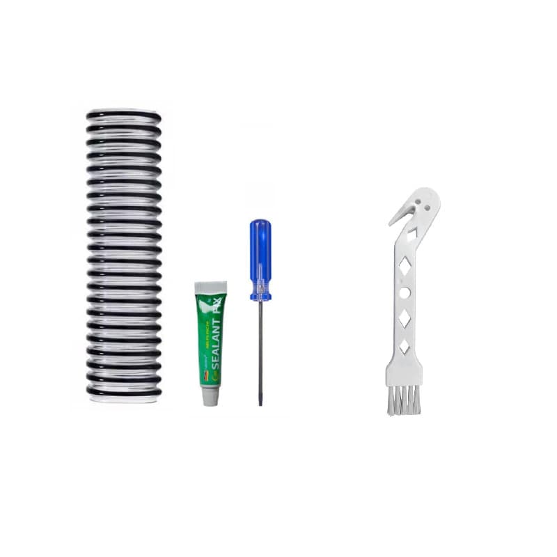 Compatible with Tineco Floor One 1.0 2.0 1st/2nd Gen Floor Washer Accessories, Dreame H11 H12 Connector Tube Corrugated Hose