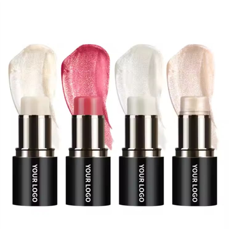 No-Logo Matte Highlighter & Contour Stick for Nose Shadow, Waterproof Contour Pen, No-Logo Highlighter