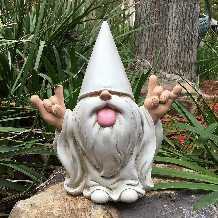1 Piece Creative Gnome Ornament, Cross-Border Hot Selling White Beard Gardening Decoration, Foam Box Plus Paper Box Packaging