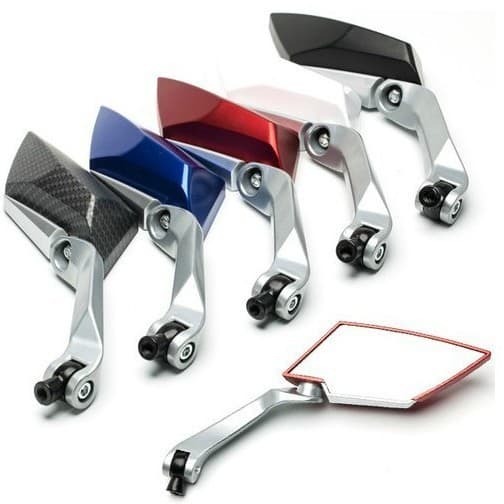 Wholesale Universal Moped Motorcycle Modified Accessories Reflector Diamond Inverted Mirror Reversing Koso Rearview Mirror