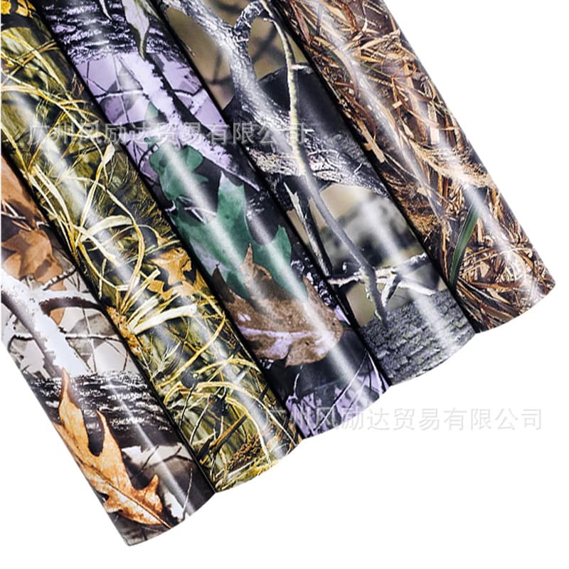 Cross-border Bestseller Forest Camouflage Body Wrap Film for Electric Motorcycles, Mountain Bikes Color Change Decal Sticker