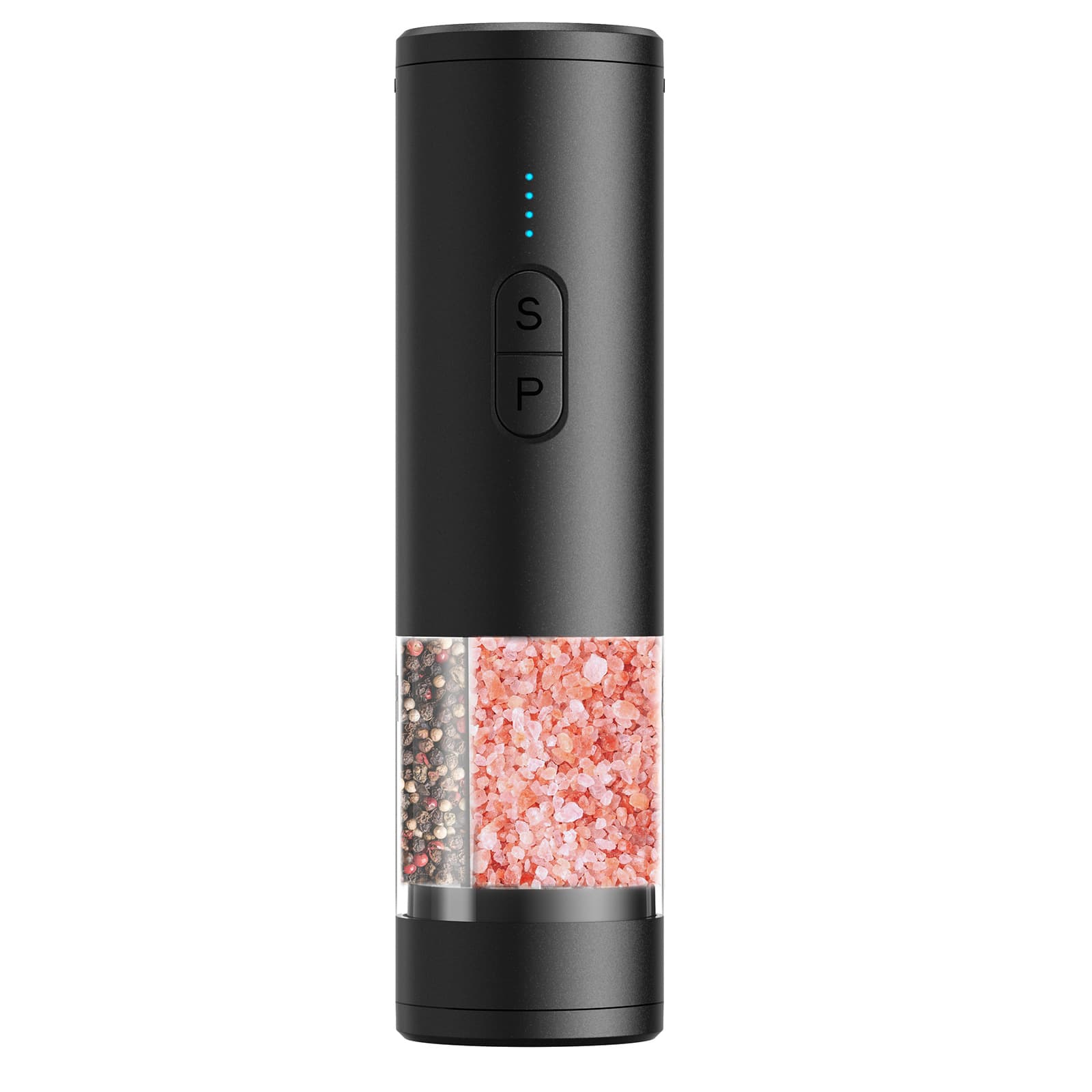 Fully automatic electric pepper grinder Y8 two-in-one dual-chamber dual-material kitchen electric seasoning electric powder grinder