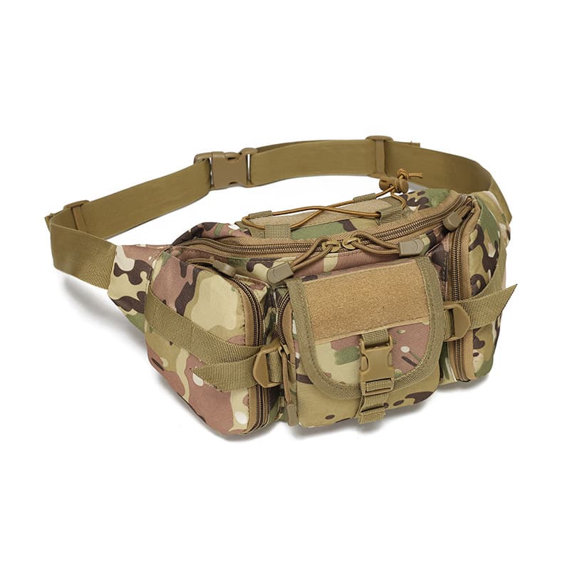 Cross-border Tactical Waist Bag Outdoor Men Sports Men Women Camouflage Trendy Business Waist Bag Fishing Multifunctional Chest Bag