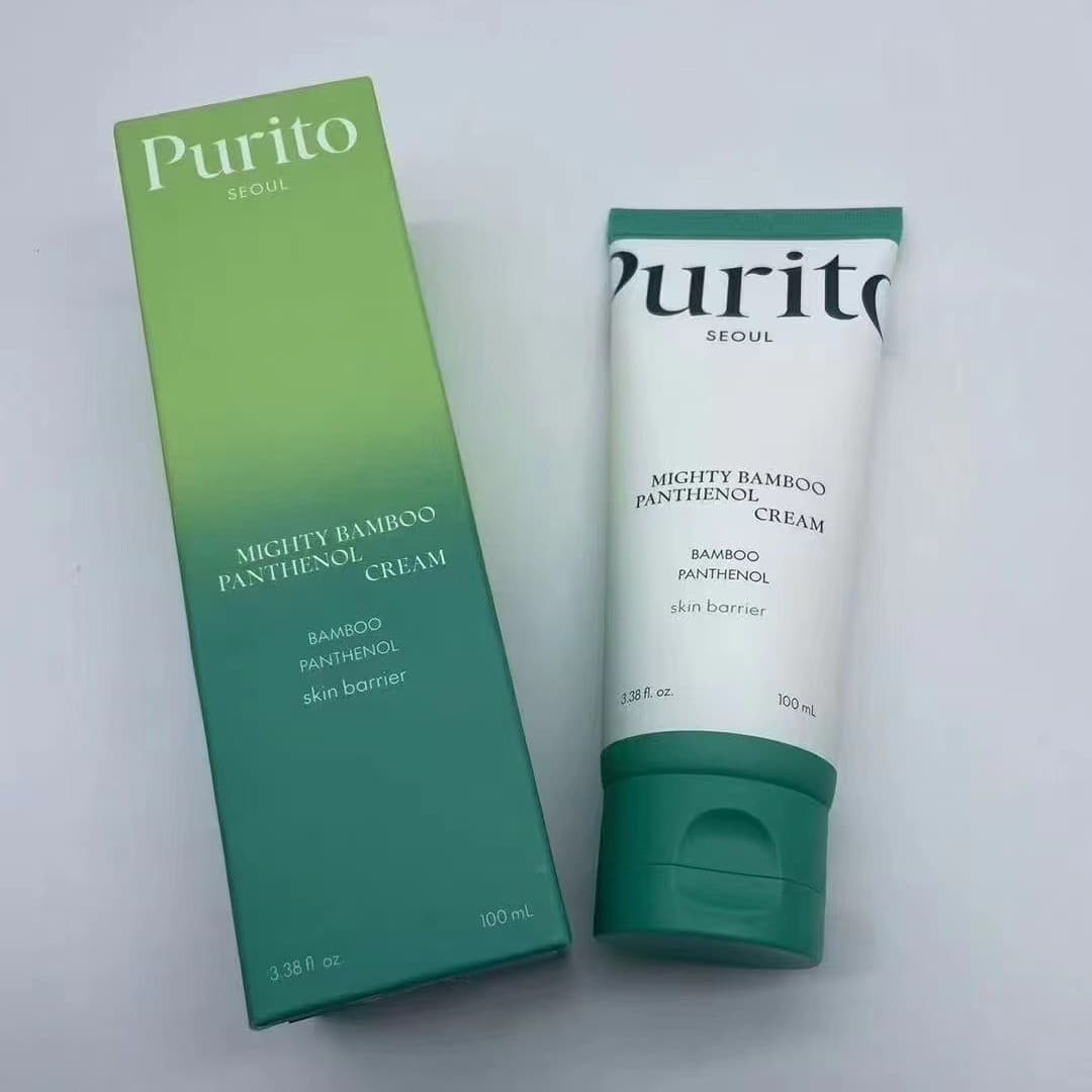 Cross-border Purito Centella Cream 100ml Bamboo Panthenol Intensive Face Cream Soothing Moisturizing Repair Barrier