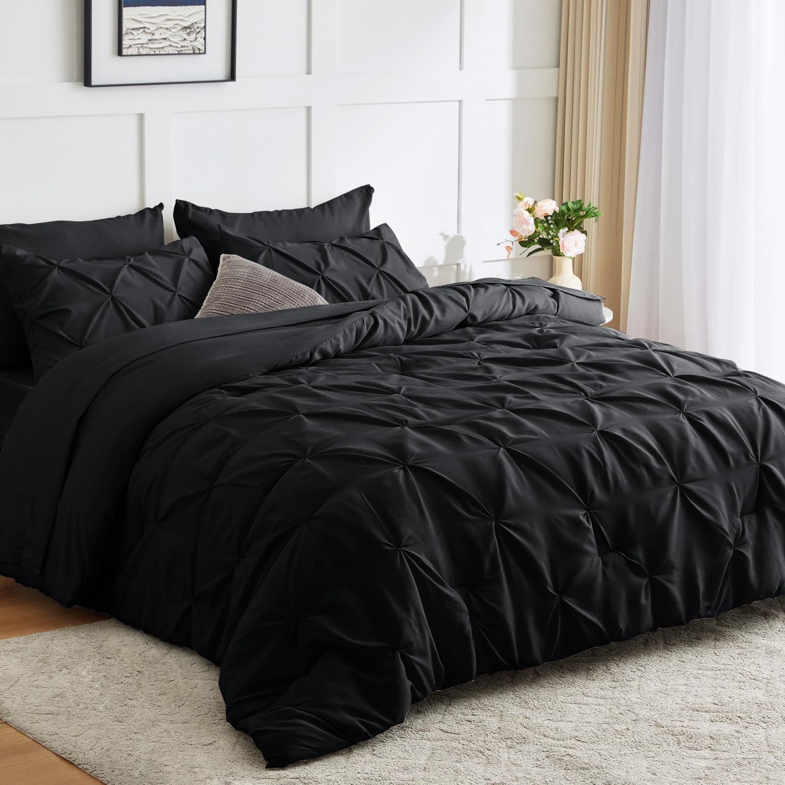 Bedding quilt duvet cover double bed duvet cover with pillowcase soft bed sheet pillowcase fitted sheet suitable for all seasons